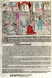 Hôpital au 16e siècle : Lettre d