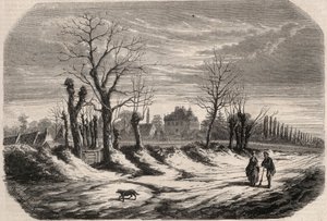 Maison de George Sand (1804-1876) (Aurore Dupin), baronne Dudevant à Nohant-Vic dans l