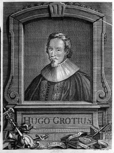 Hugo Grotius (1583-1645) (Huig de Groot), juriste et diplomate néerlandais.