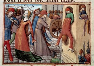 Guerre de Cent Ans : le massacre des Armagnacs par les Bourguignons le 29/05/1418 - Unknown artist