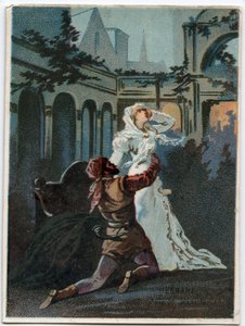 Illustration de « Ernani » par le compositeur italien Giuseppe Verdi (1813 - 1901), acte 2, scène IV, opéra créé en 1844 d