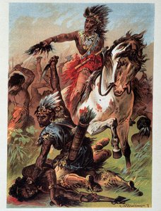 Illustration de « Bas de Cuir » par F. Cooper