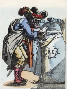 Illustration du conte « Compère le Loup, Maître Renard, Commère la Chèvre et ses petits biquets » d