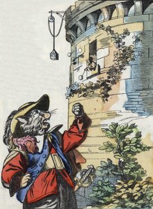 Illustration du conte « Le terrible Raminagrobis et les souris » d
