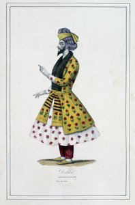 Inde : homme de Delhi - dans "Les différents peuples de la terre" par le Père Paul Jonhanneaud, Librairie des Bons livres - Unknown artist