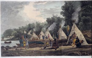 Camp indien - Unknown artist