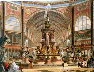 Intérieur du Crystal Palace pendant l