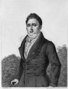 Jacques Lafitte (1767-1844), banquier et politicien français - gravure dans "Histoire de la vie politique et privée de Louis Philippe" - Unknown artist