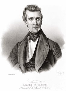 James K. Polk, Président des États-Unis - Unknown artist