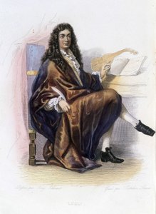 Jean Baptiste Lully (Giovanni Battista Lulli) (1632-1687) - dans « Le Plutarque français », éd. Mennechet