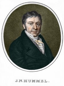 Jean Nepomucene Hummel (Johann Nepomuk Hummel) (1778-1837). Pianiste et compositeur autrichien - Unknown artist