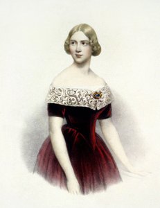 Jenny Lind (1820-1887), chanteuse suédoise en 1847 - Unknown artist