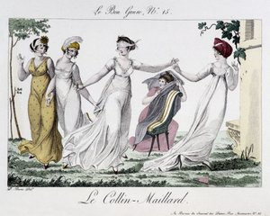 Jeu du Colin-Maillard - dans Le Bon genre, n°14, début 19e siècle