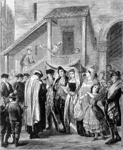 Mariage juif en Allemagne - Unknown artist