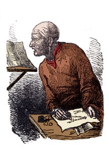 John Duns Scot (1265? -1308), aussi appelé Jean Duns Scott ou Jean Duns Scot, philosophe franciscain - Unknown artist