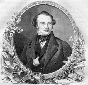 John Russell (1792-1878), homme politique britannique gravure de 1860. - Unknown artist