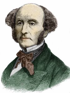 John Stuart Mill (1806 - 1873), philosophe et économiste britannique - Unknown artist