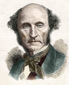 John Stuart Mill (1806 - 1873), philosophe et économiste britannique. - Unknown artist