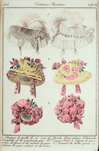 Journal des dames et des modes, costumes parisiens - Unknown artist