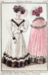 Journal des dames et des modes, costumes parisiens - Unknown artist