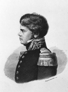 Jules Poret de Blosseville. Explorateur, marin et géographe français. 1802-1833. - Unknown artist