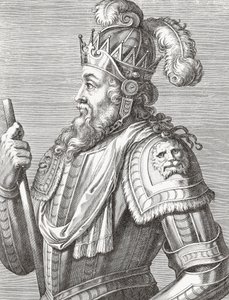 Roi Afonso V du Portugal. Portrait.