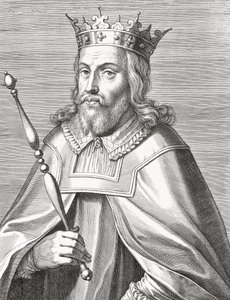 Roi Duarte I du Portugal. Edward I. Portrait.