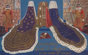 Robe de couronnement du roi Édouard VII - Unknown Artist