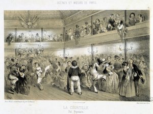 La Courtille : bal populaire - XIXe siècle - Unknown artist