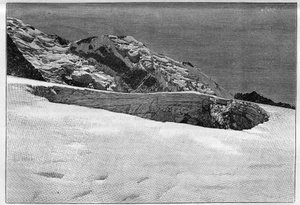 La catastrophe de Saint-Gervais ou catastrophe du glacier de la Tête Rousse (département de Haute-Savoie) (12-13 juillet 1892) - Cirque d