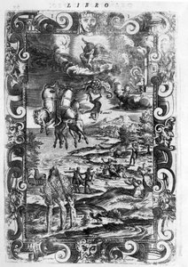 La chute de Phaéton - dans Les Métamorphoses d