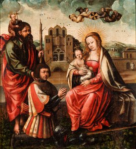La vierge de Christophe Colomb - Unknown artist