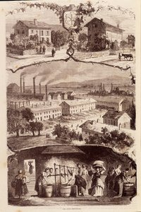 Cités ouvrières en France au XIXe siècle - Unknown artist