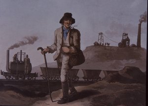 Ouvrier, début de la révolution industrielle, début du 19e siècle - Unknown artist