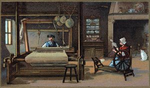 Chromolithographie de la fin du 19e siècle.
