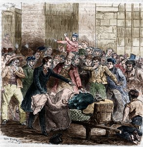 Le Choléra, Paris, avril 1832.