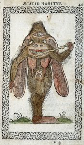 Le cyclope - dans "Habits et effigies" par Jean Sluperius