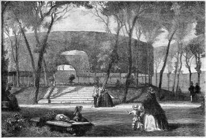 Le parc de Sceaux au printemps