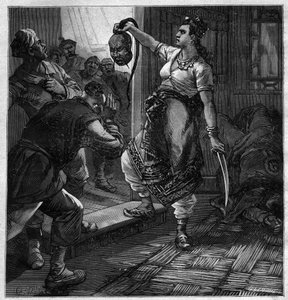 Le pirate du Tonkin - illustration pour le roman de Pierre Mael (Charles Causse et Charles Vincent) gravure dans "journal des voyages" 1884 - Unknown artist