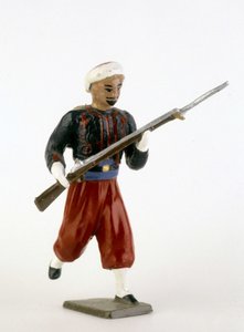 Soldat de plomb : le Zouave. - Unknown artist