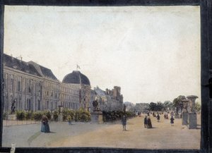 Les Tuileries - dans « Vues de Paris pour Panoptic Polyorama », vers 1850