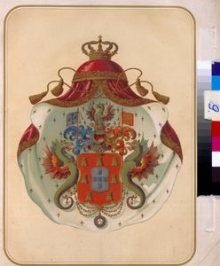 Les armoiries des francs-maçons de la Grande Loge de Mecklembourg - Unknown artist