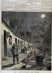 Les chiffonniers de Paris - dans « Le Petite Journal » - Unknown artist