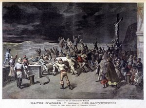 Les sauveteurs : 7e tableau de la pièce « Maître d