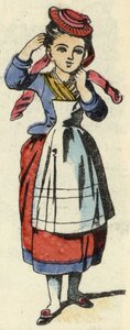 Le Petit Chaperon Rouge. Illustration du conte « Le Petit Chaperon Rouge » de Charles Perrault