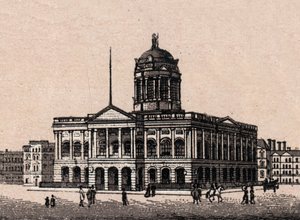 Liverpool, Angleterre : vue de l
