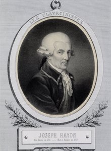 Médaillon portrait du musicien Franz Joseph Haydn (1732-1809) - Unknown artist