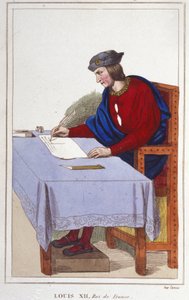 Louis XII (1462 -1515), Roi de France gravure de 1830