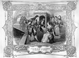 Louis XIV et Françoise d