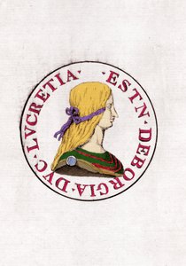 Lucrèce Borgia (1480-1519) - Unknown artist